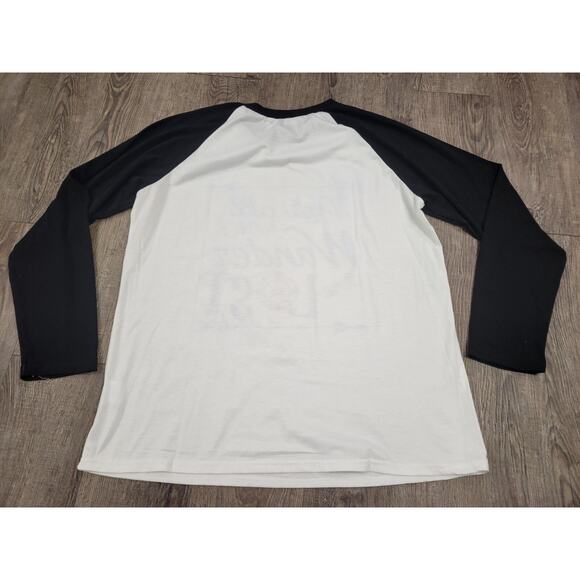 Miss Look Large Stretchy Not All Who Wander Are Lost Long Sleeve T-Shirt Black - Picture 4 of 4